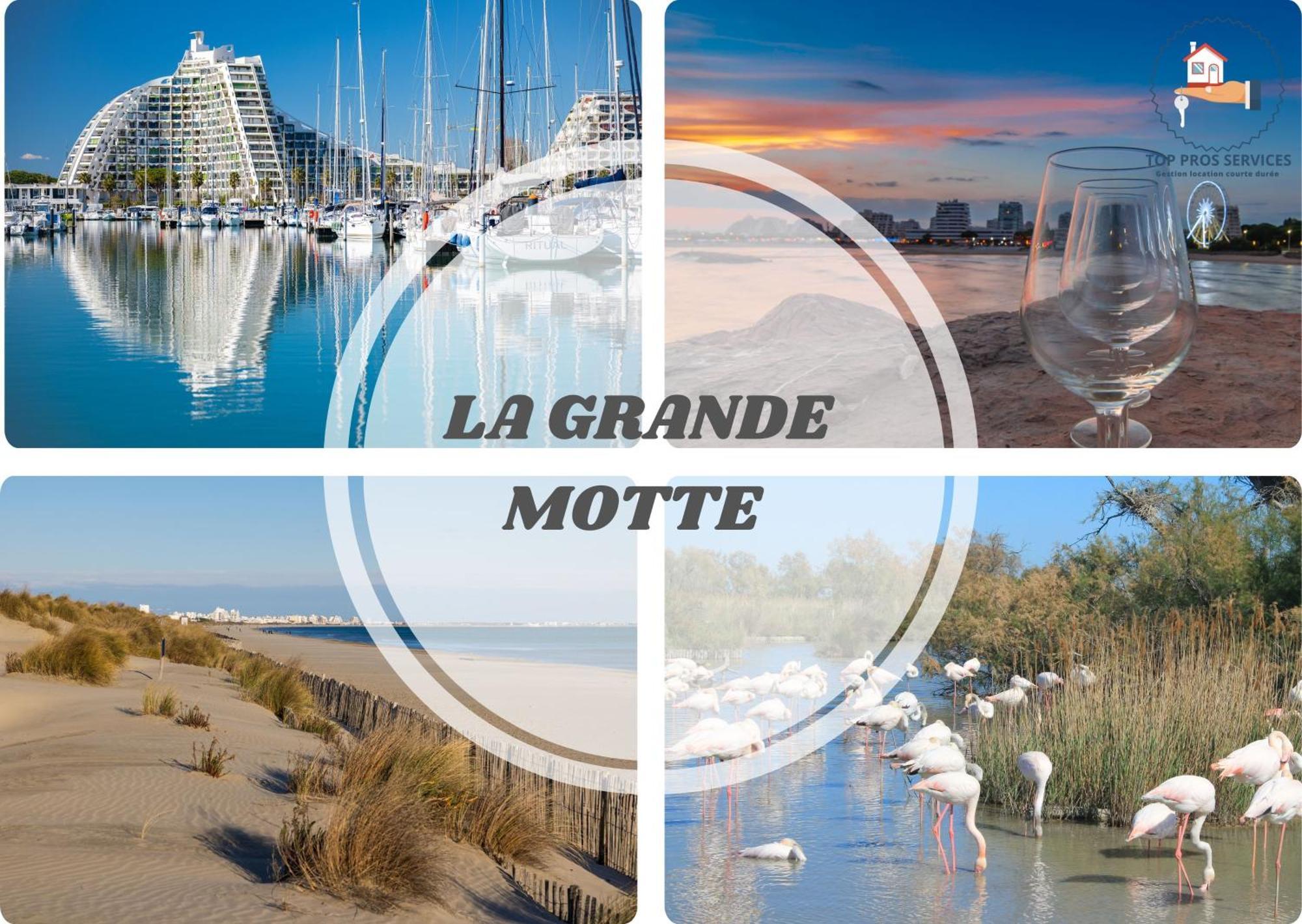 Le Farniente: Beachside Retreat with Terrace, Wi-Fi & Parking La Grande-Motte Exterior photo
